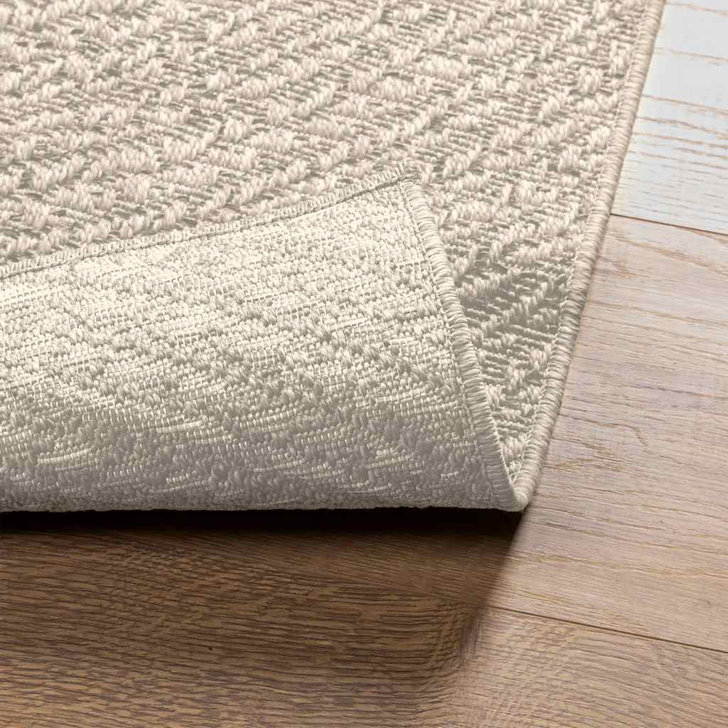 Tepih ZIZUR 200 x 200 cm s izgledom jute unutarnji i vanjski