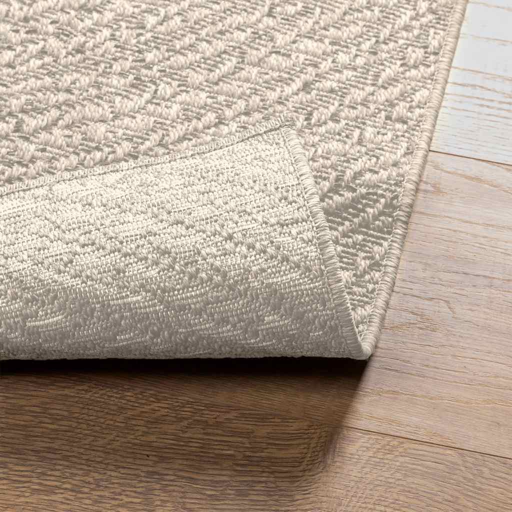 Tepih ZIZUR 240 x 240 cm s izgledom jute unutarnji i vanjski