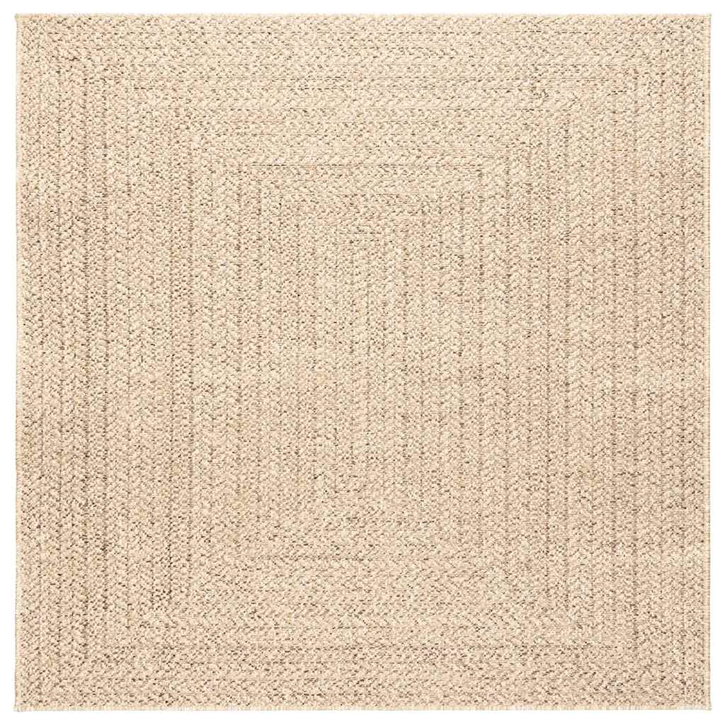 Tepih ZIZUR 120 x 120 cm s izgledom jute unutarnji i vanjski