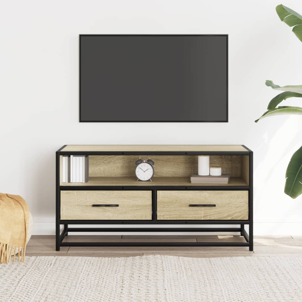 TV ormarić boja hrasta sonome 80x34,5x40 cm konstruirano