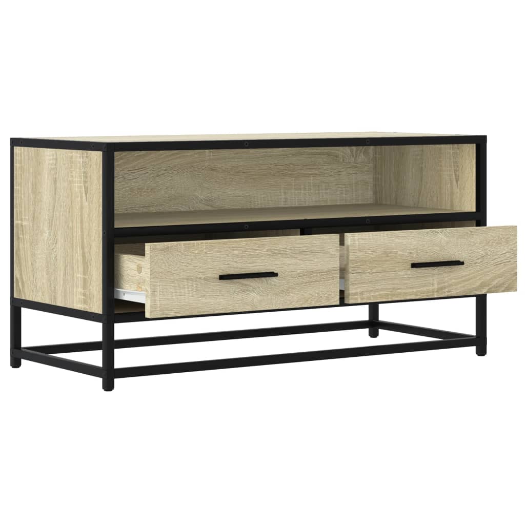 TV ormarić boja hrasta sonome 80x34,5x40 cm konstruirano