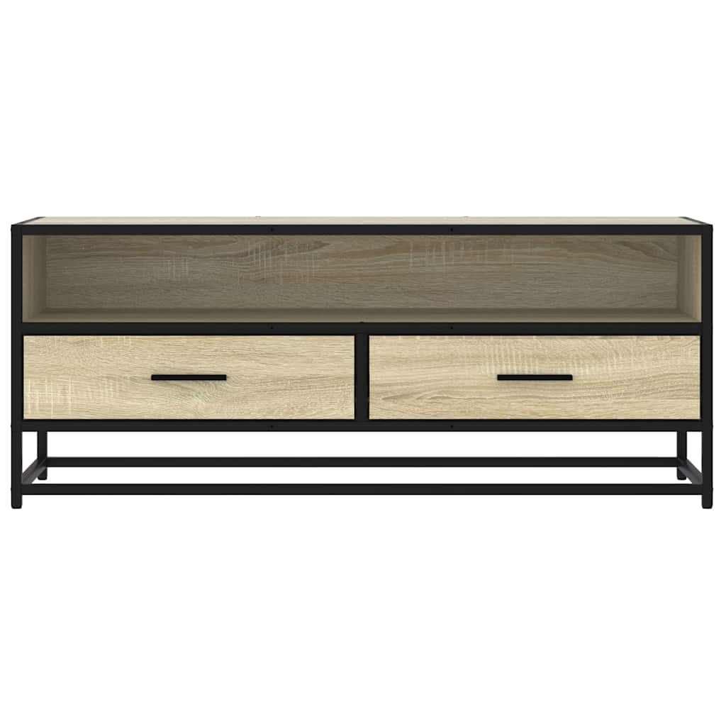 TV ormarić boja hrasta sonome 100x34,5x40 cm konstruirano