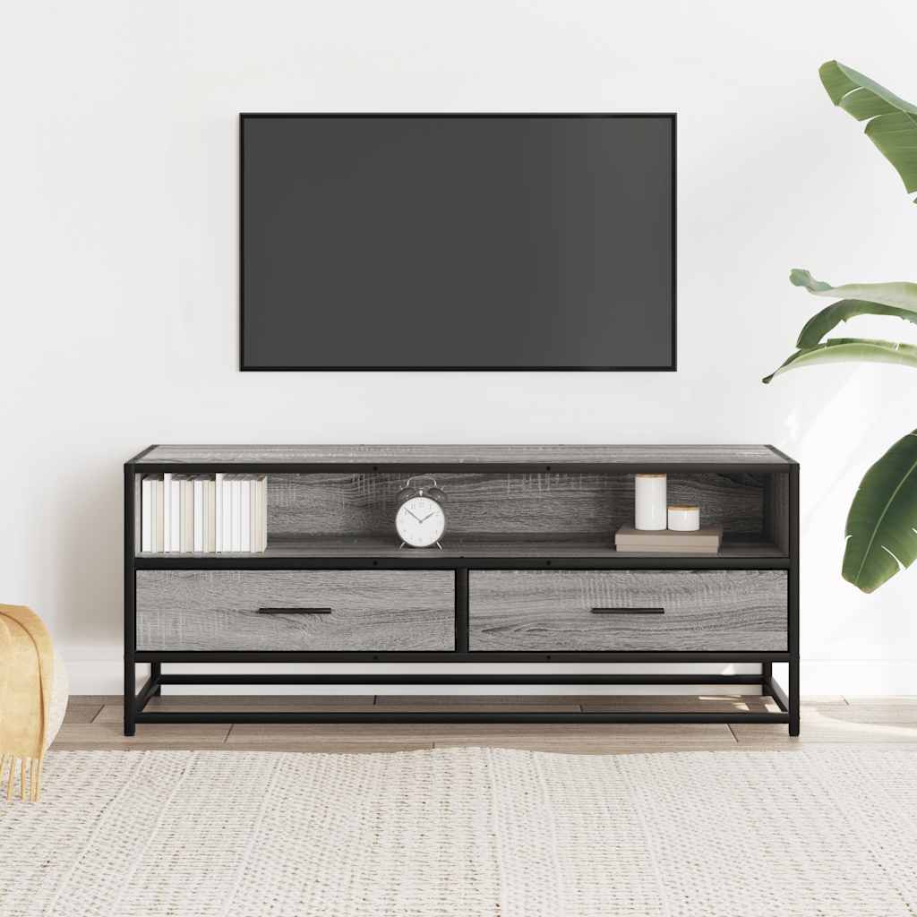 TV ormarić boja hrasta sonome 100x34,5x40 cm konstruirano drvo