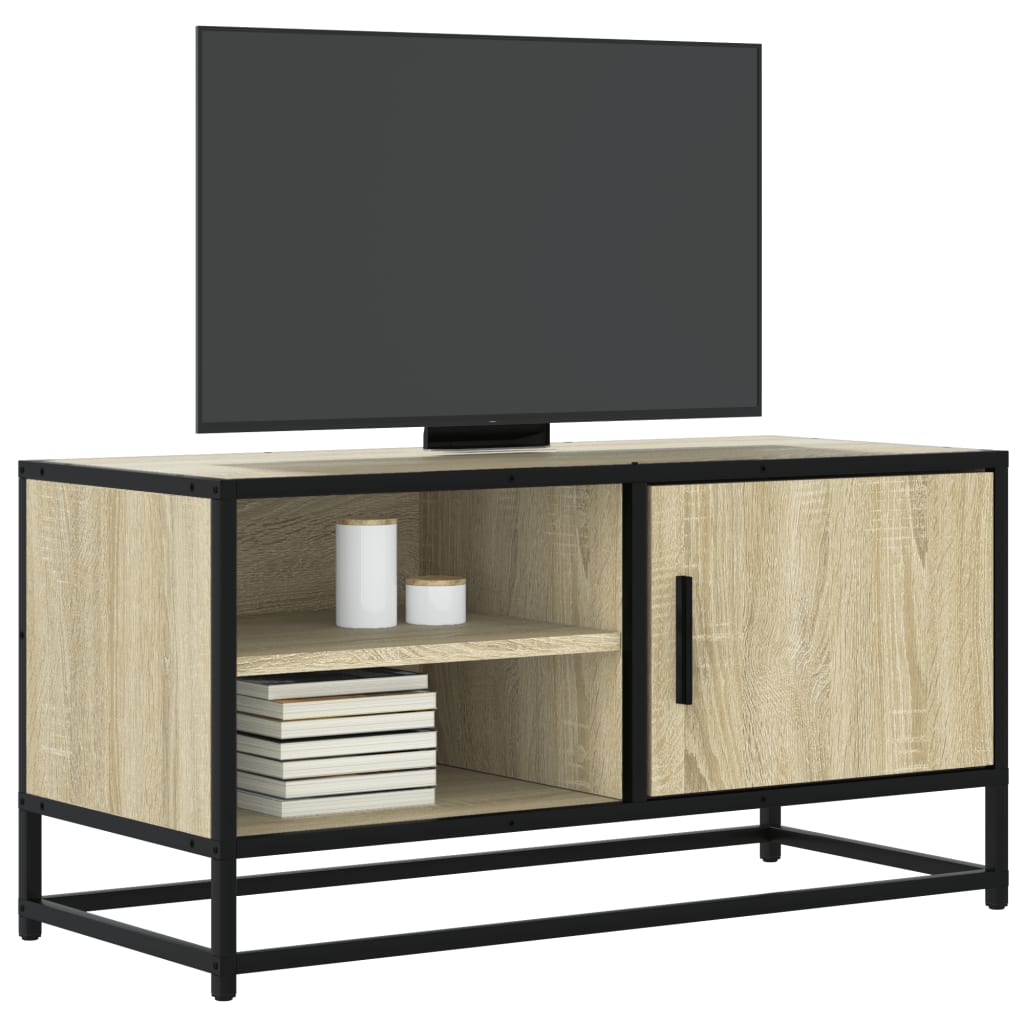 TV ormarić boja hrasta sonome 80x34,5x40 cm konstruirano