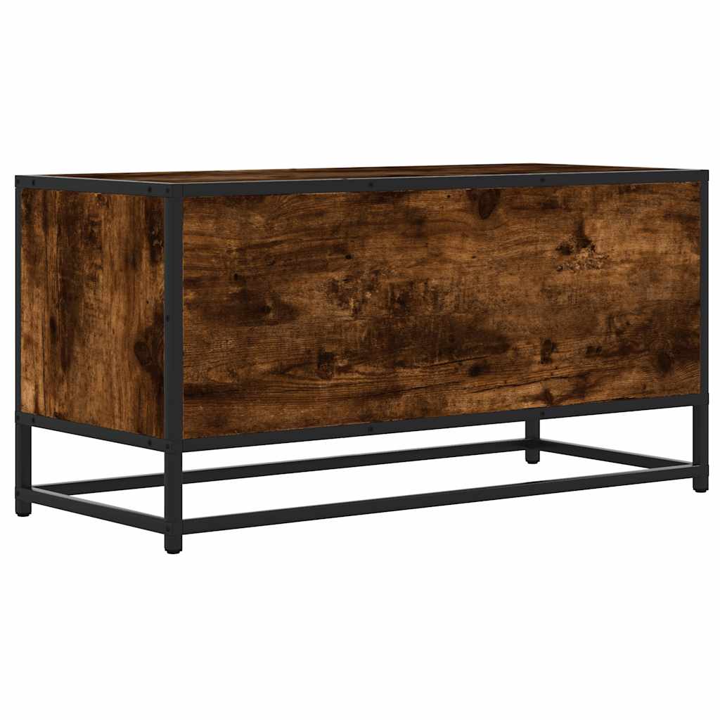 TV ormarić boja dimljenog hrasta 80x34,5x40 cm konstruirano