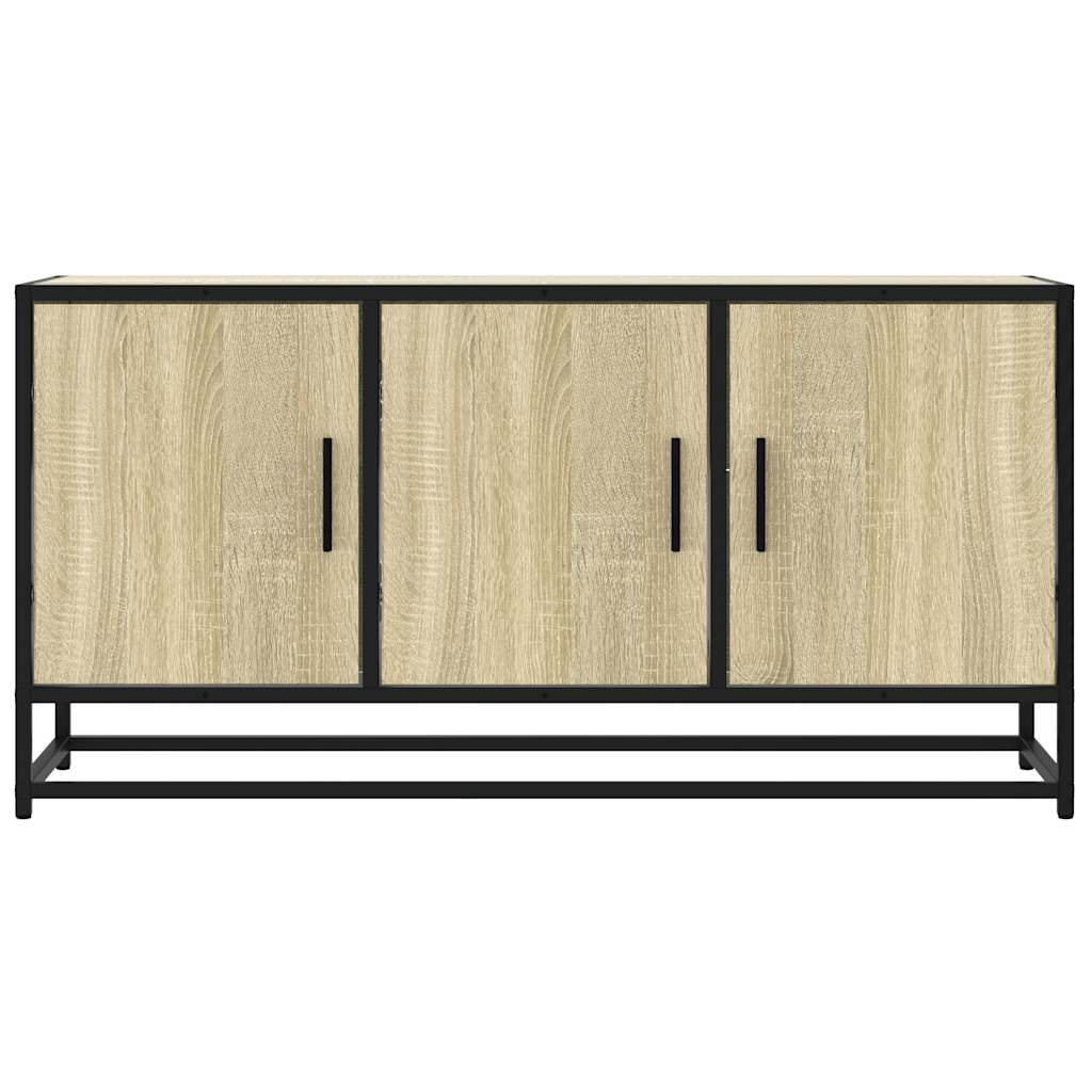 TV ormarić Sonoma hrast 100x35x50 cm Konstruirano drvo i metal