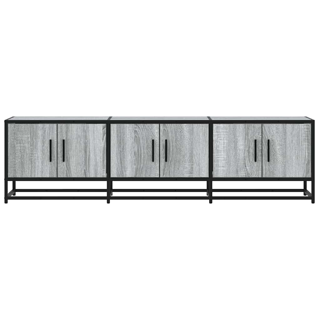 TV ormarić sivi Sonoma 150x35x41 cm Konstruirano drvo i metal