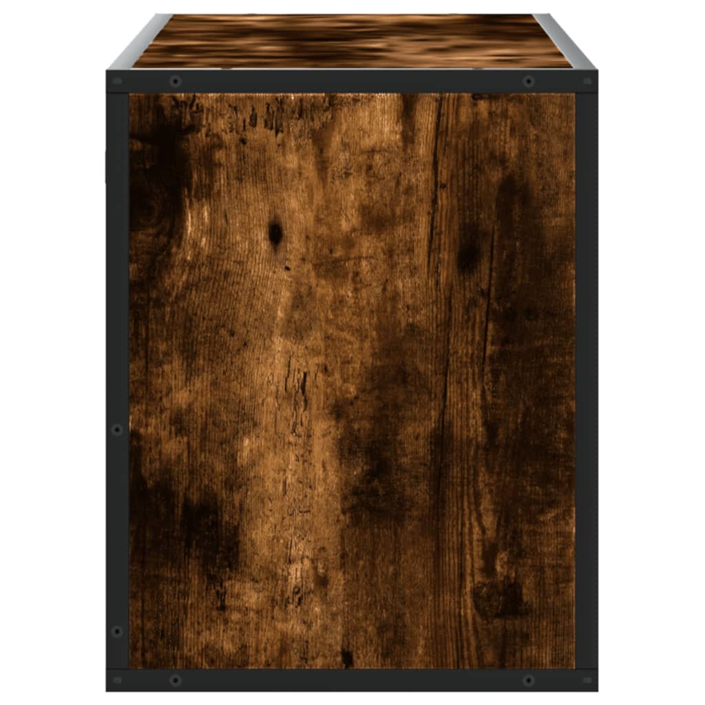 TV ormarić boja dimljenog hrasta 100x31x39,5 cm konstruirano