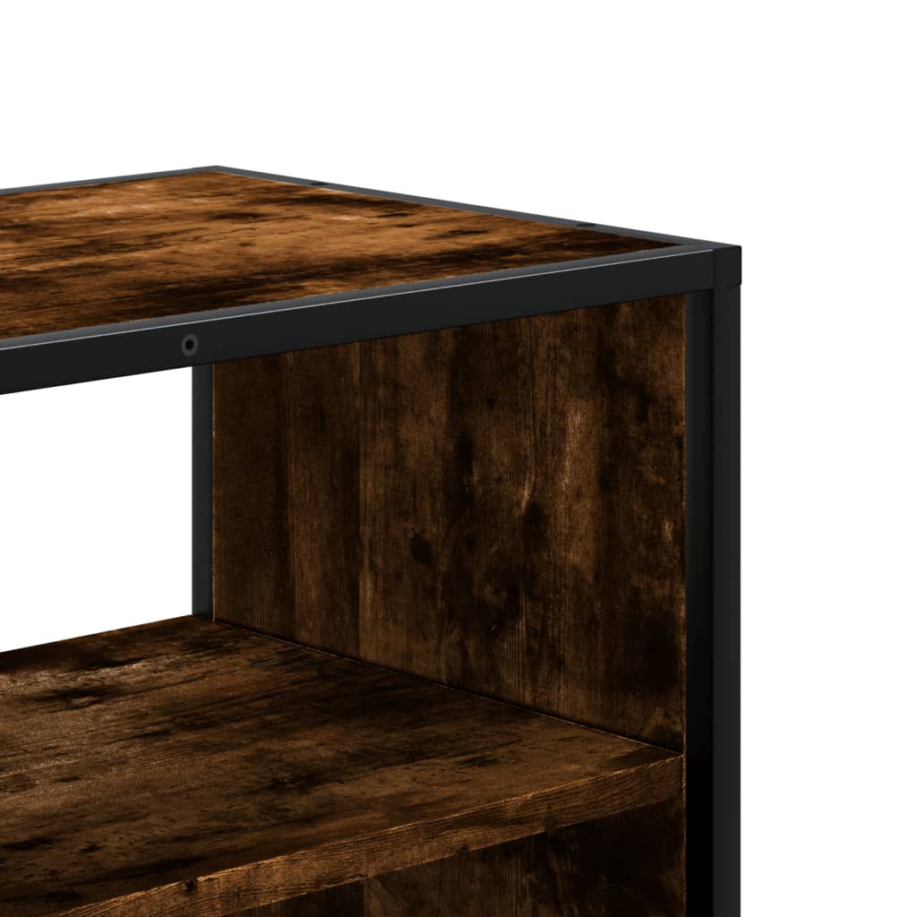 TV ormarić boja dimljenog hrasta 100x31x39,5 cm konstruirano