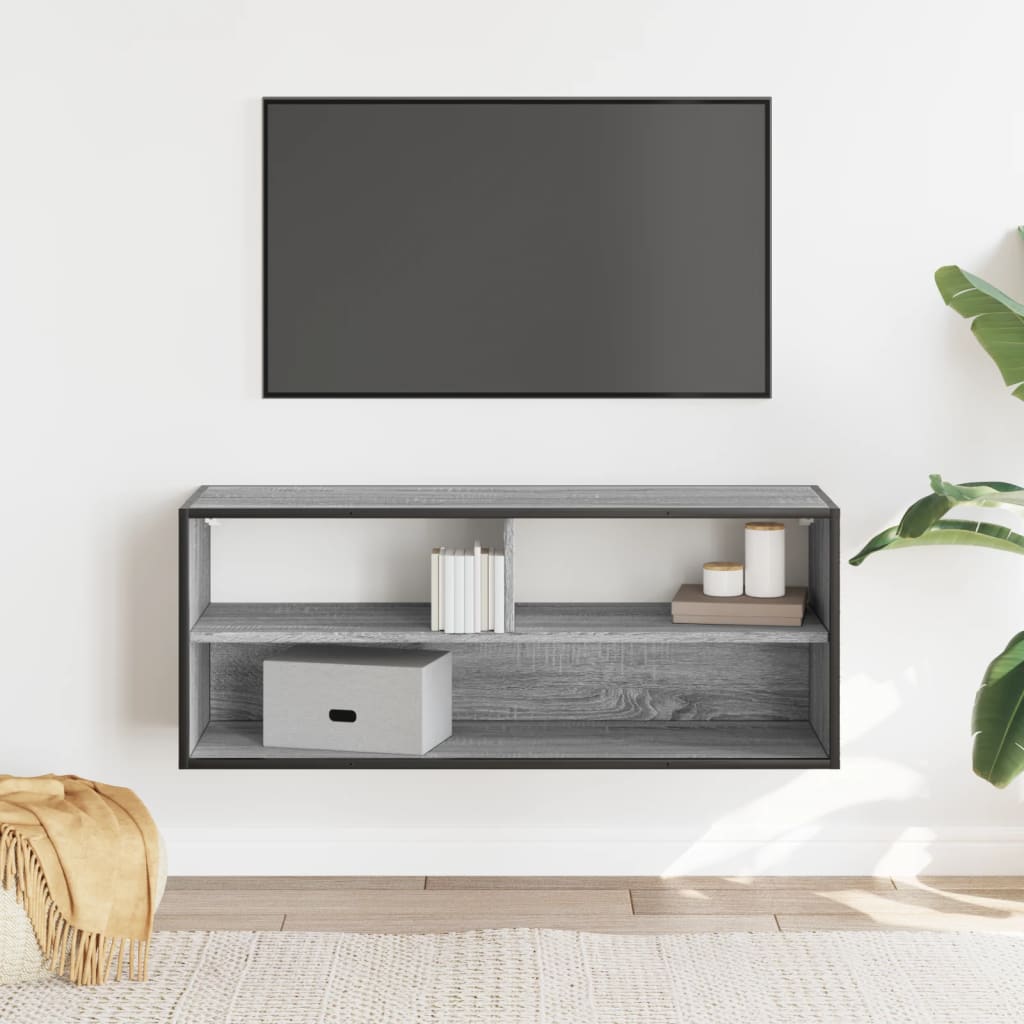 TV ormarić boja hrasta sonome 100x31x39,5 cm konstruirano drvo