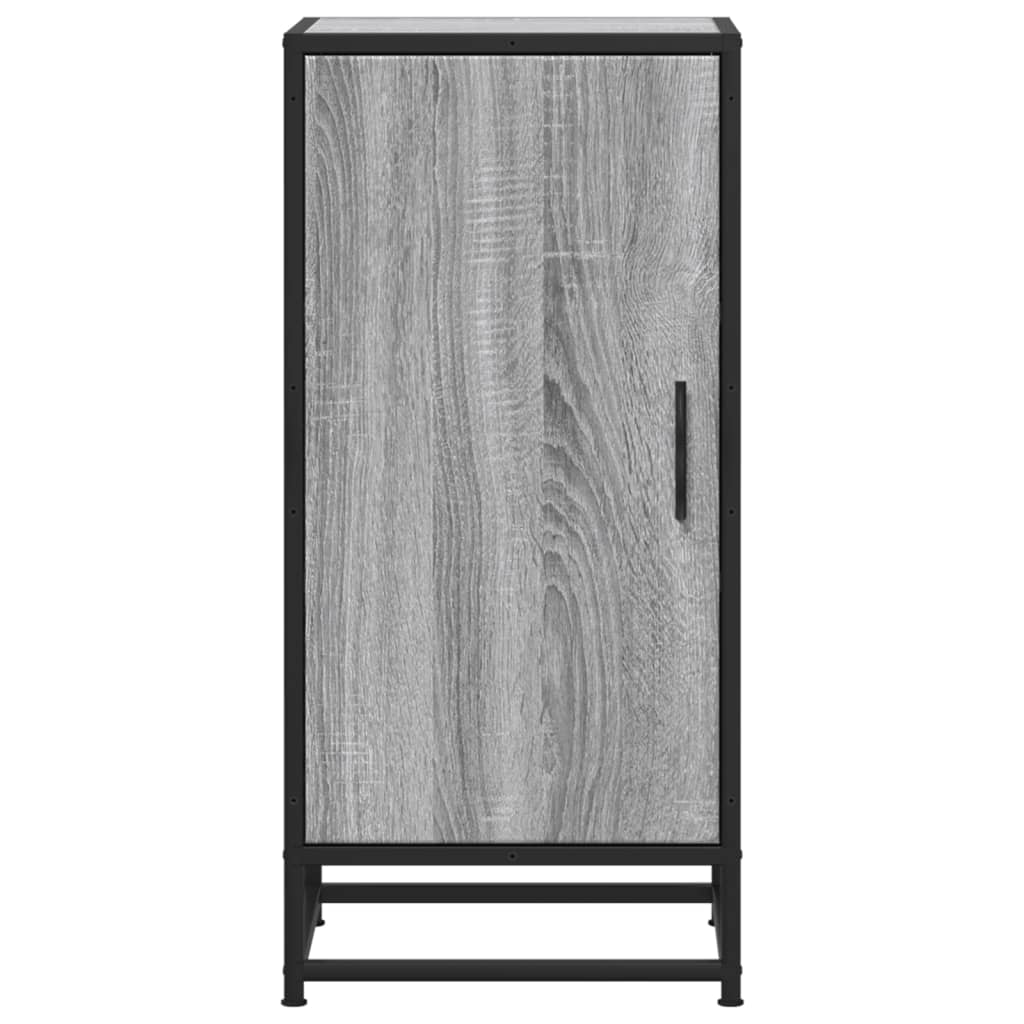 Komoda boja hrasta sonome 35,5x35x76 cm konstruirano drvo metal