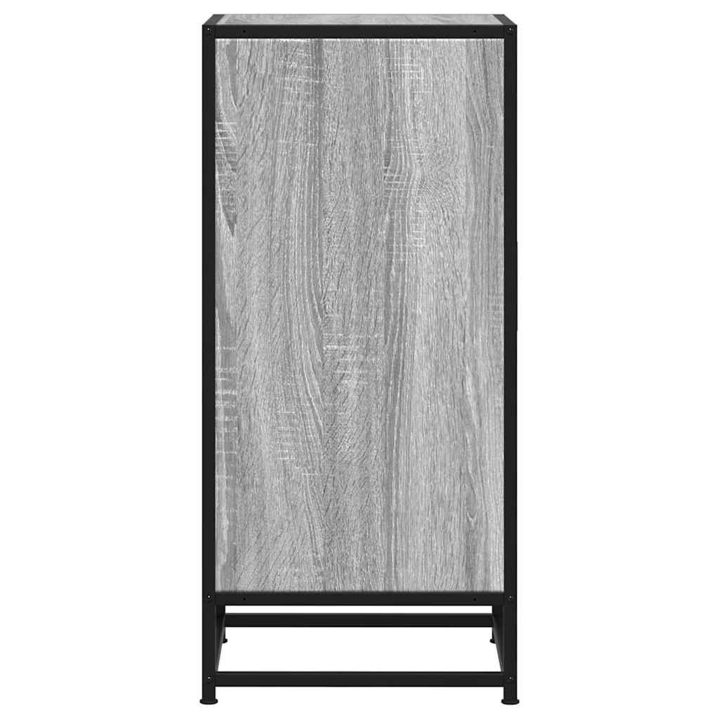 Komoda boja hrasta sonome 35,5x35x76 cm konstruirano drvo metal