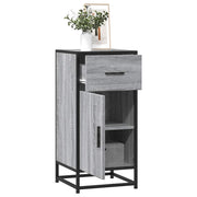 Komoda boja hrasta sonome 35,5x35x76 cm konstruirano drvo metal