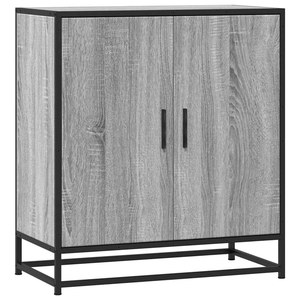Komoda boja hrasta sonome 68x35x76 cm konstruirano drvo metal