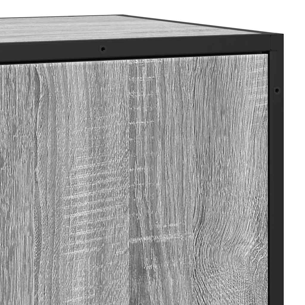 Komoda boja hrasta sonome 68x35x76 cm konstruirano drvo metal