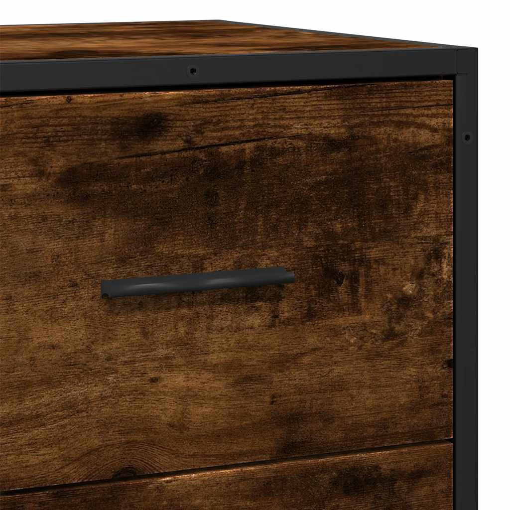 Komoda boja hrasta 68x35x76 cm konstruirano drvo