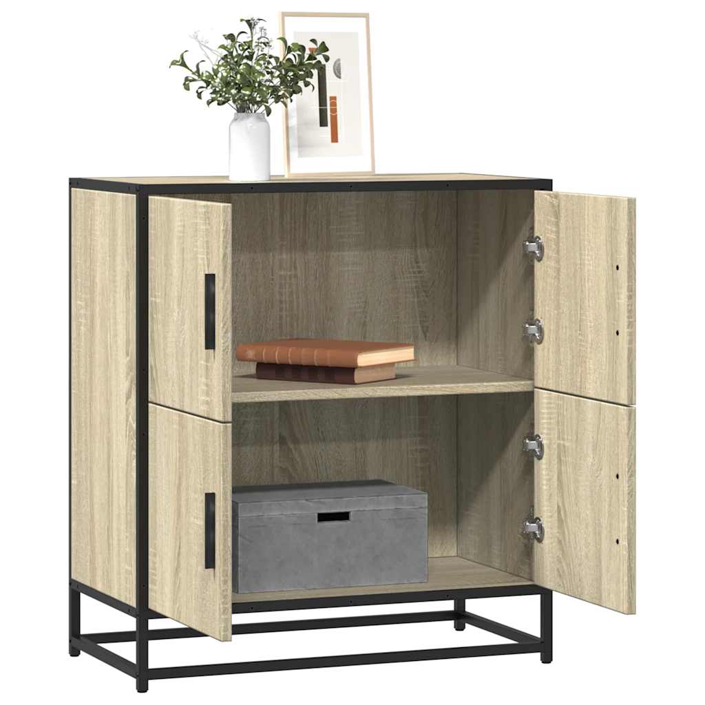 Komoda boja hrasta 68x35x76 cm konstruirano drvo