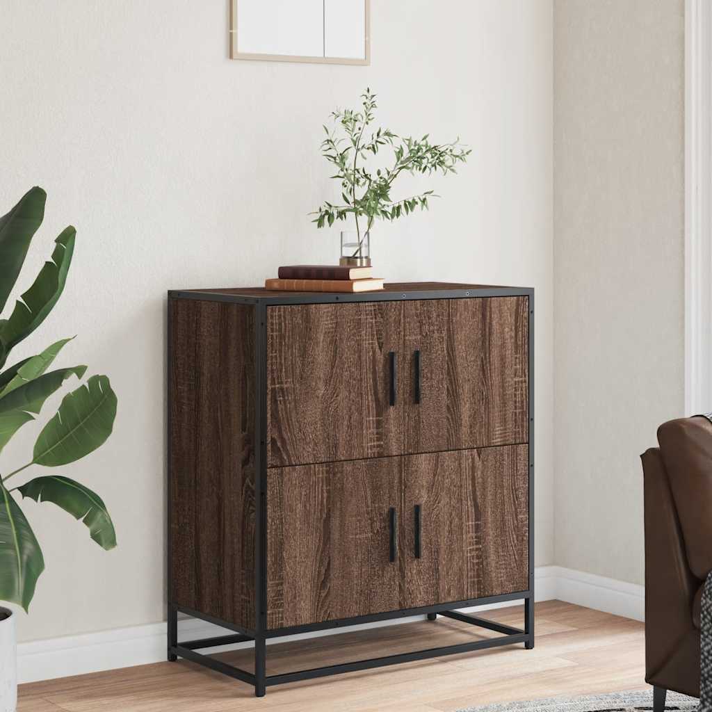 Komoda boja hrasta 68x35x76 cm konstruirano drvo