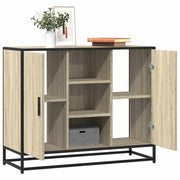 Komoda sonoma hrast 92x35x76 cm izrađeno drvo