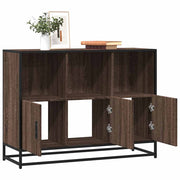 Komoda smeđi hrast 100x35x76 cm konstruirano drvo