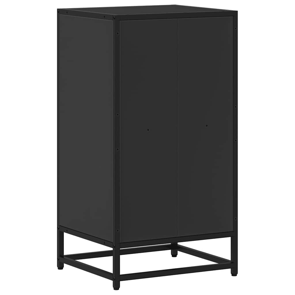 Ormar za knjige crni 40x35x76 cm izrađeno drvo