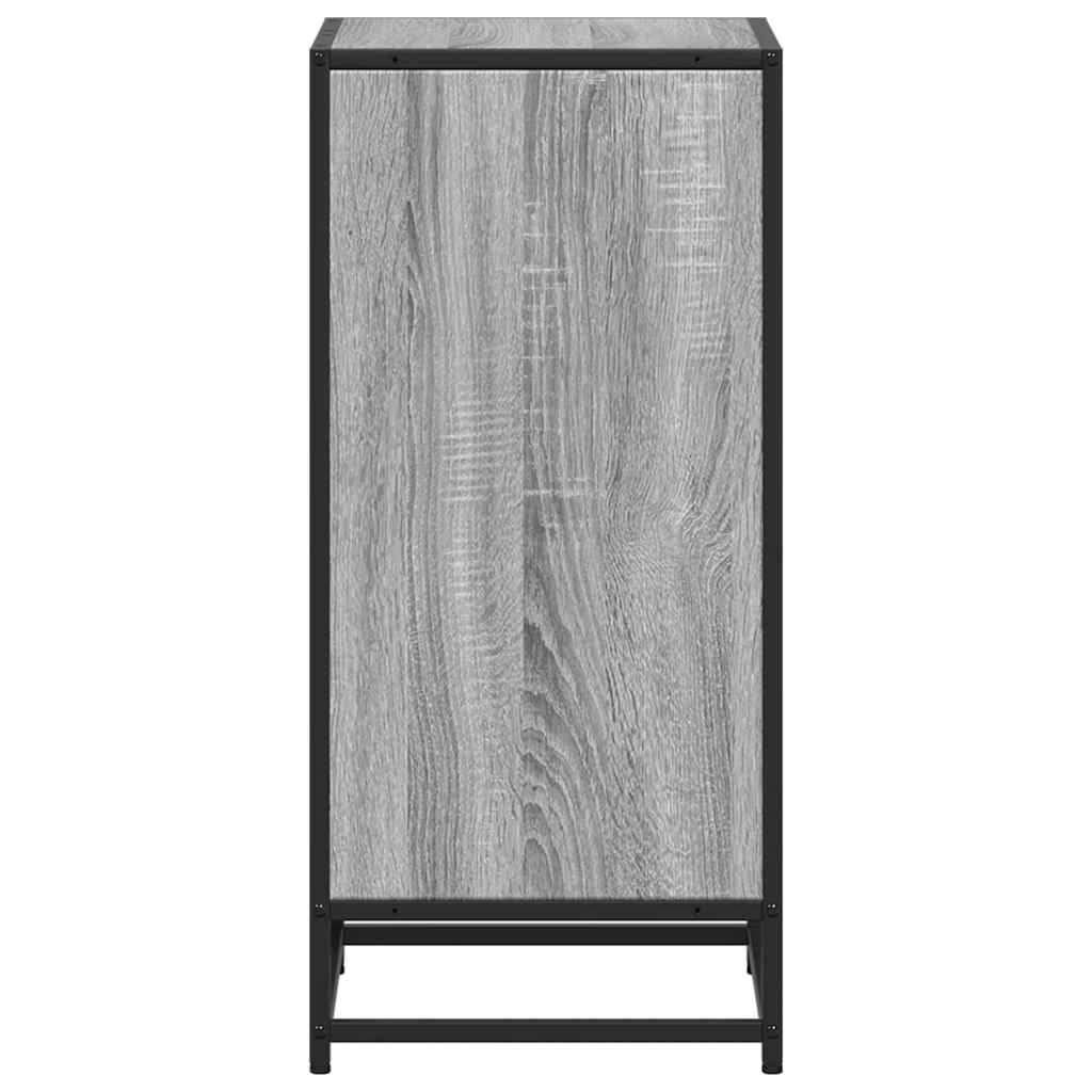 Ormar za knjige sivi sonoma 40x35x76 cm konstruirano drvo