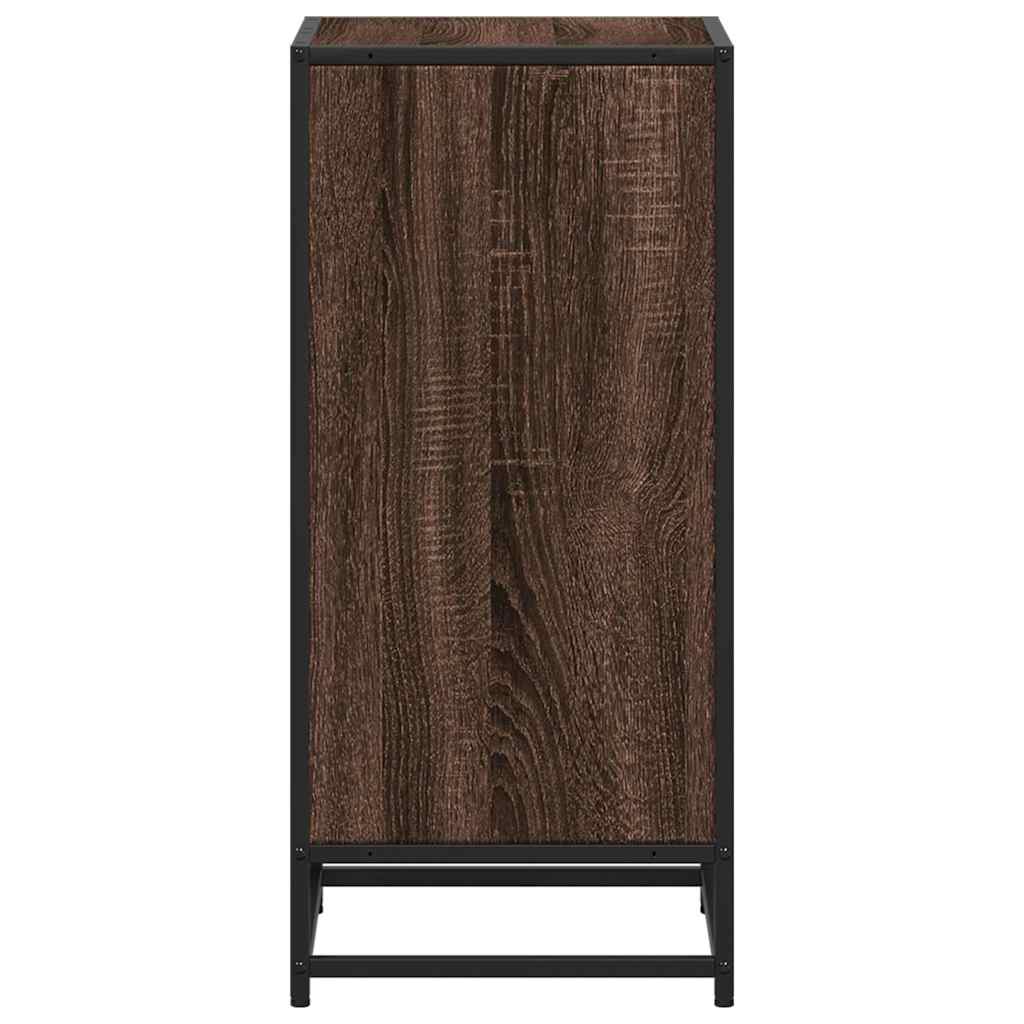 Ormar za knjige smeđi hrast 40x35x76 cm konstruirano drvo