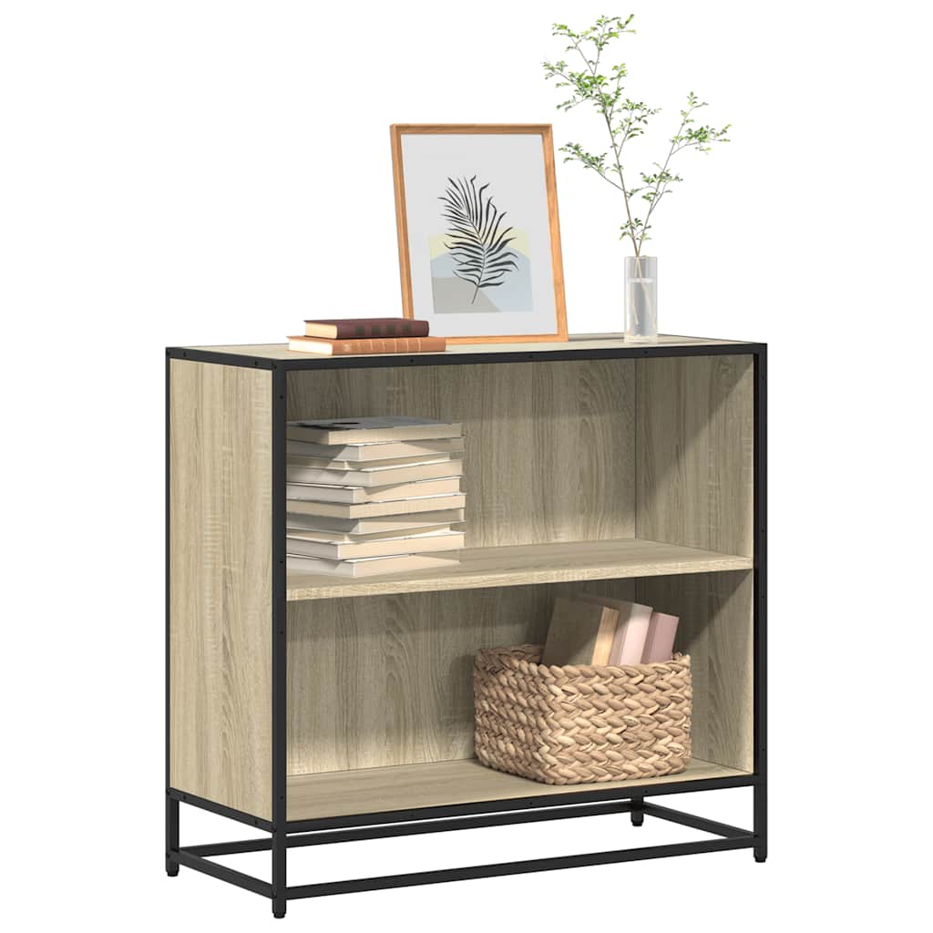 Ormar za knjige sonoma hrast 80,5x35x76 cm konstruirano drvo