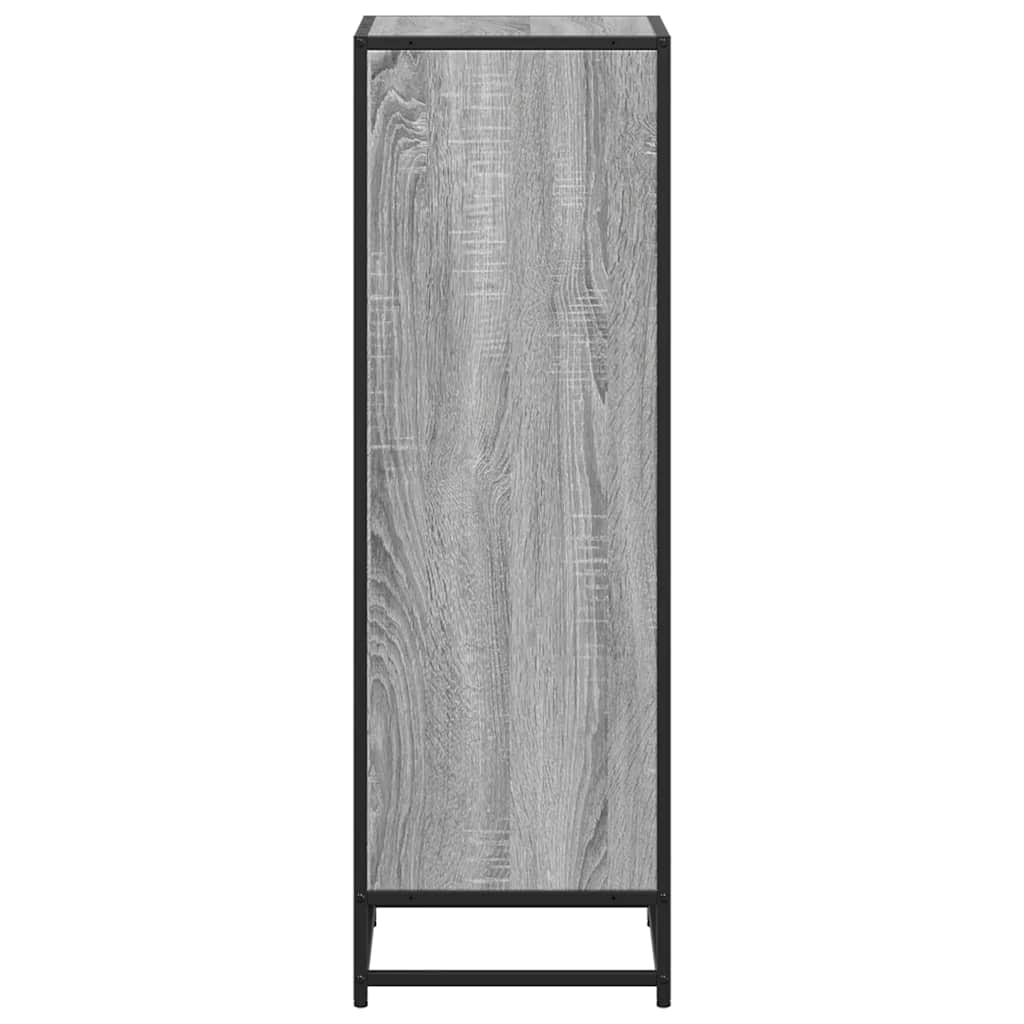 Ormar za knjige sivi sonoma 40x35x107,5 cm izrađeno drvo