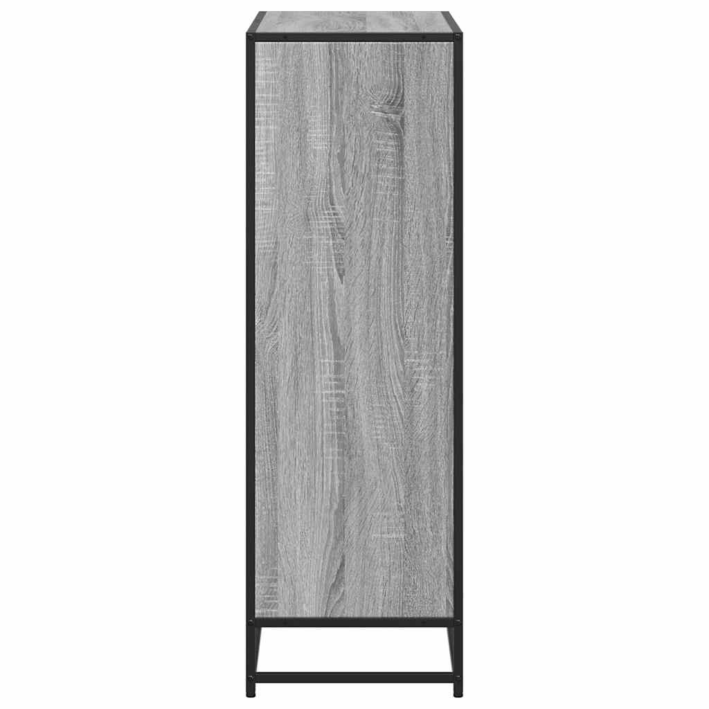 Ormarić za knjige boja hrasta 80,5x35x107,5cm konstruirano drvo