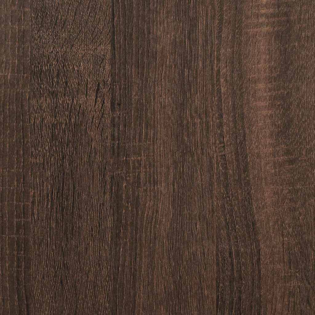 Ormarić za knjige smeđi hrast 80,5x35x107,5cm konstruirano drvo