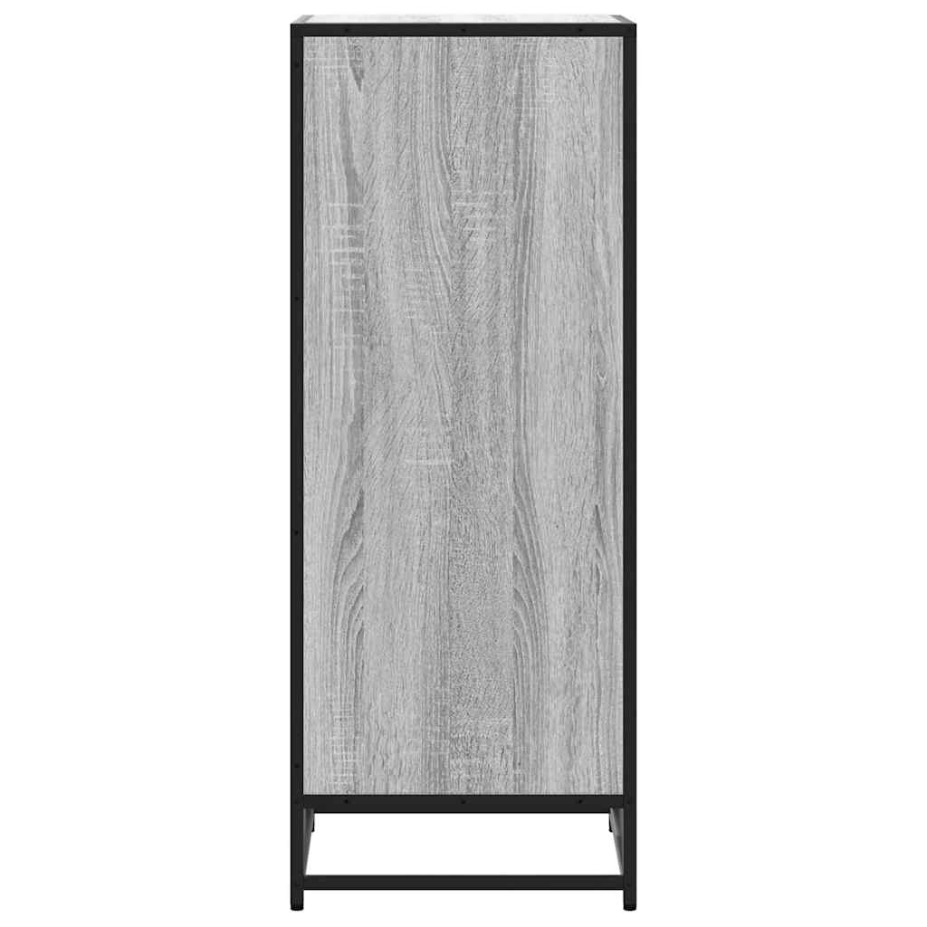 Stalak za cipele boja hrasta 48x38x97,5 cm konstruirano drvo