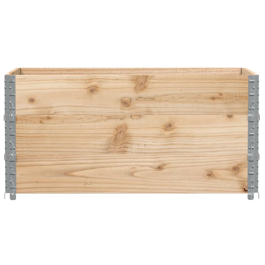 Okviri za palete 3 kom 120 x 80 cm od masivne borovine