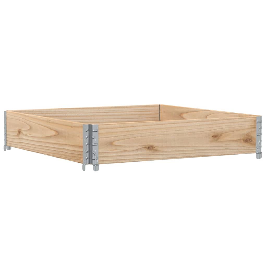 Vrtna sadilica 100x100 cm od masivne borovine