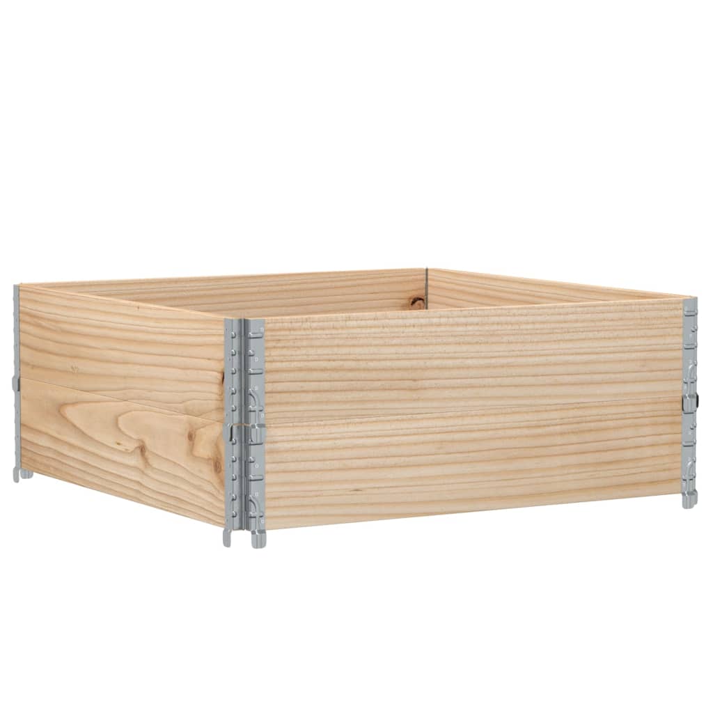 Vrtna sadilica 100x100 cm od masivne borovine