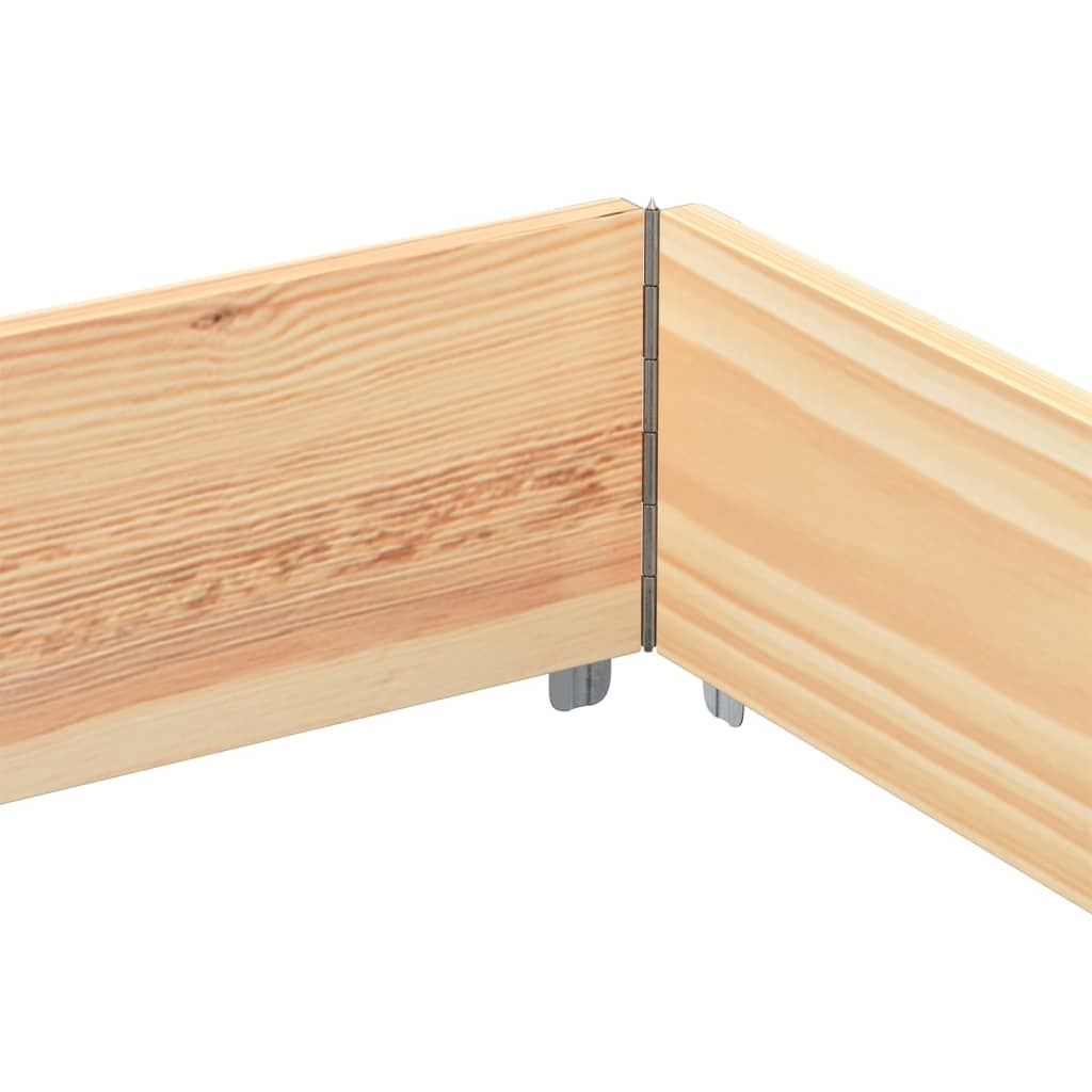 Vrtna sadilica 150x100 cm od masivne borovine