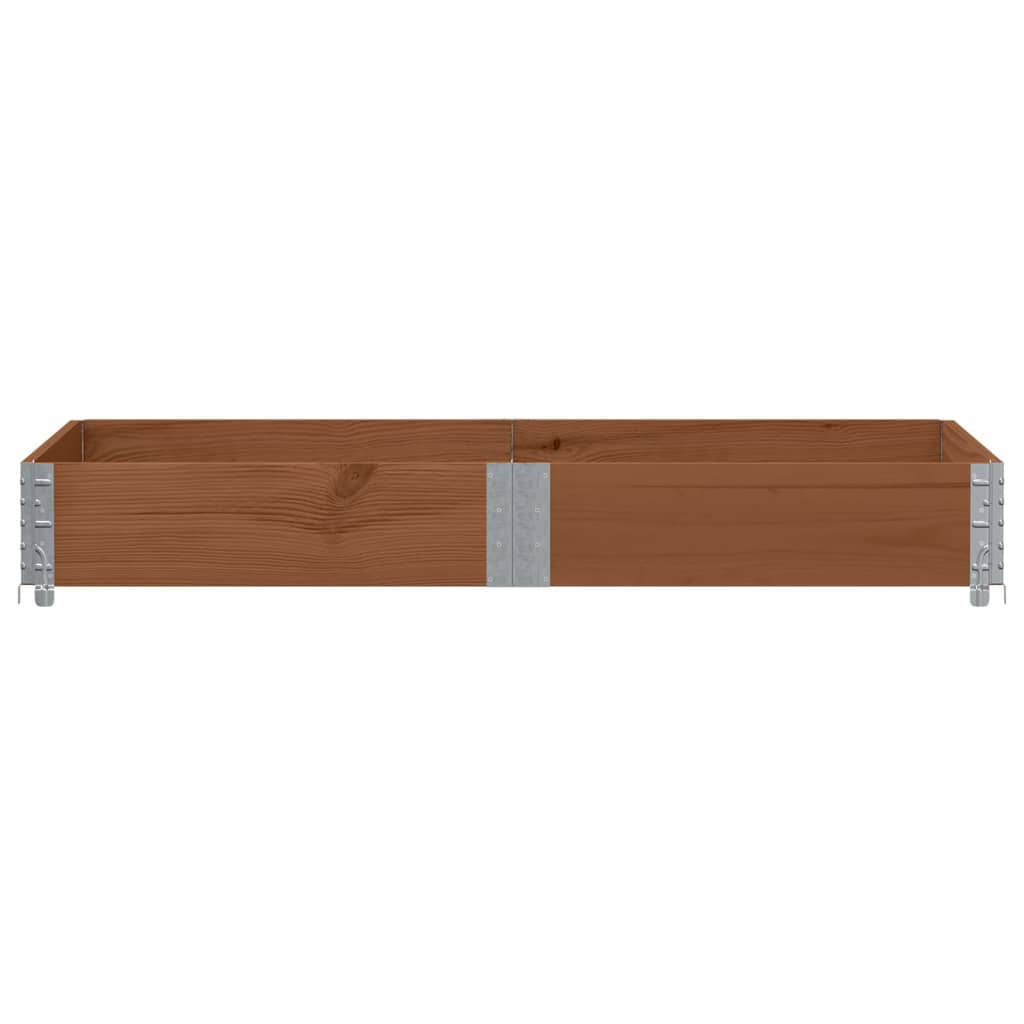 Vrtna sadilica smeđa 150x100 cm od borovine