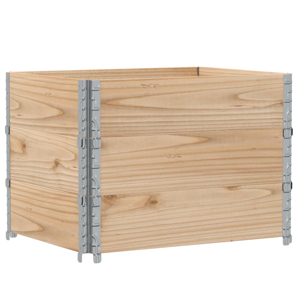 Vrtna sadilica 80x60 cm od masivne borovine