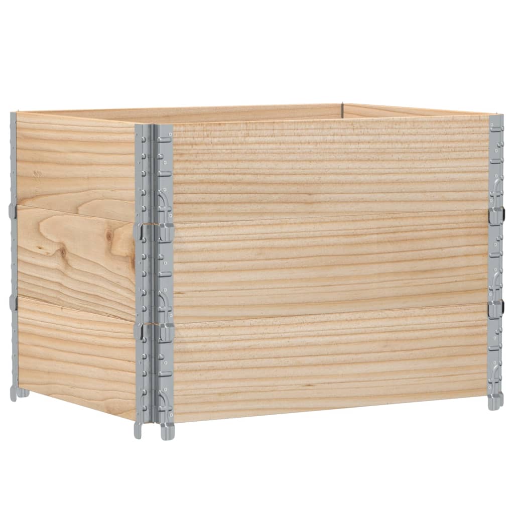 Vrtna sadilica 80x60 cm od masivne borovine