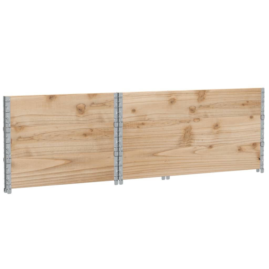 Vrtni sadilica bijeli 120 x 80 cm od masivne borovine