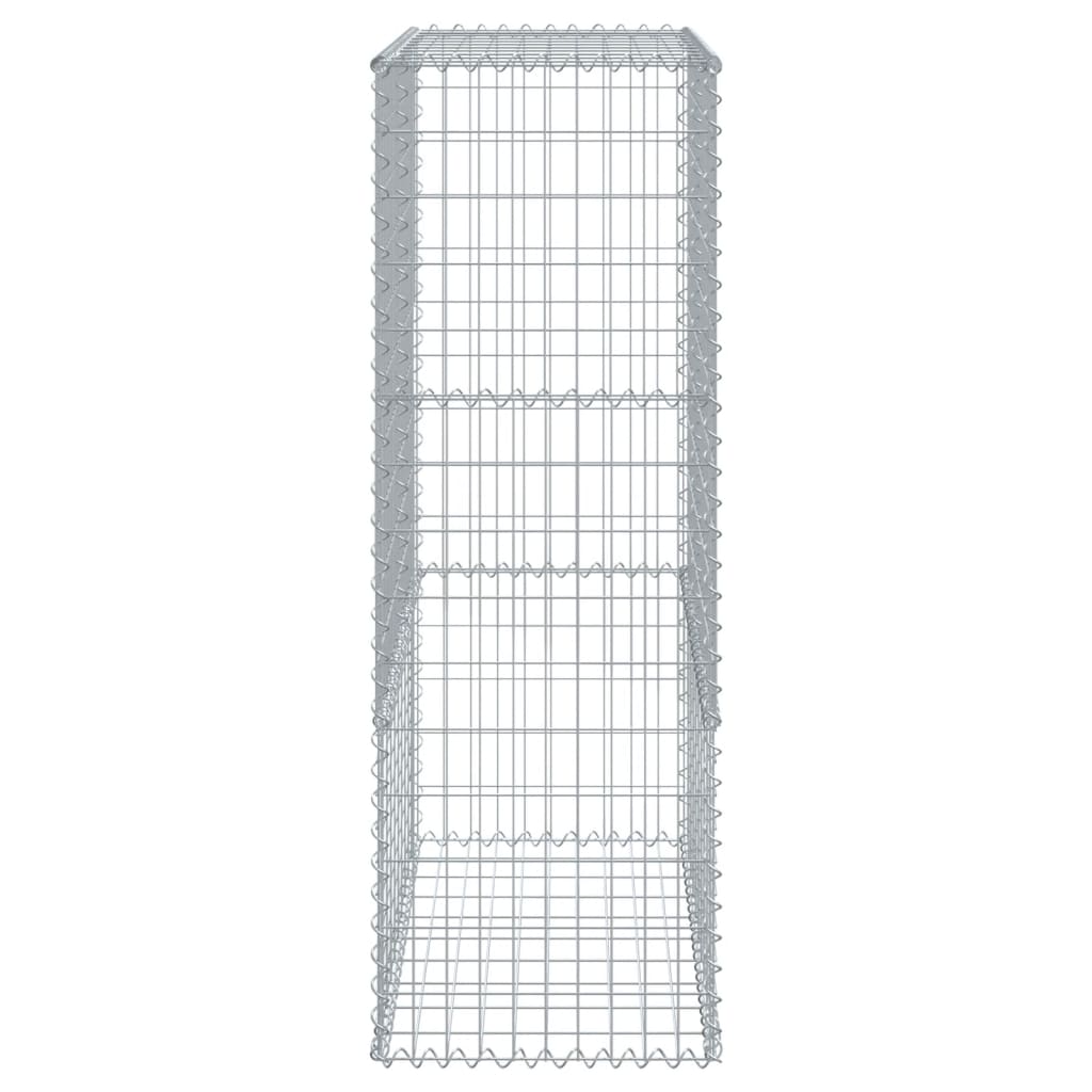 Gabionska košara s poklopcem 300x50x150 cm pocinčano željezo