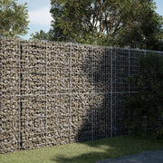 Gabionska košara s poklopcem 200x50x200 cm pocinčano željezo