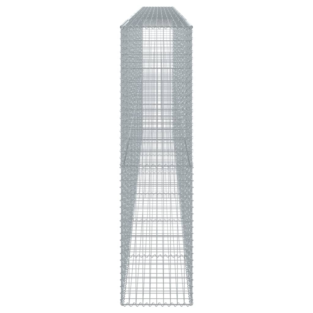 Gabionska košara s poklopcem 700x50x200 cm pocinčano željezo