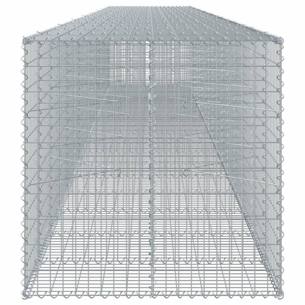 Gabionska košara s poklopcem 950x100x100 cm pocinčano željezo