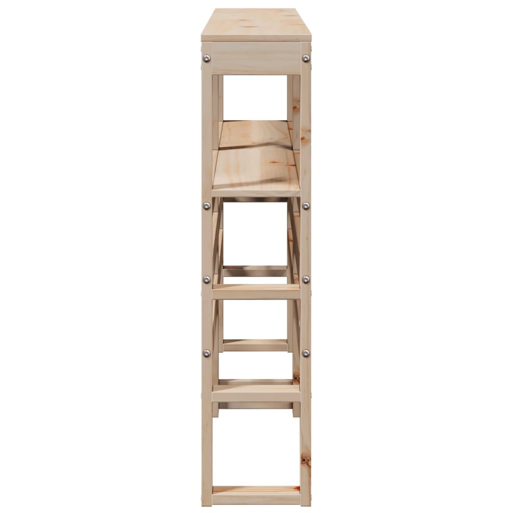 Uzglavlje s policama 120 cm od masive borovine