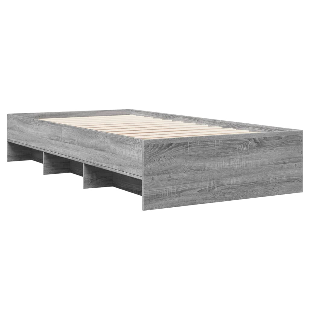 Okvir za krevet boja hrasta 100x200 cm od konstruiranog drva