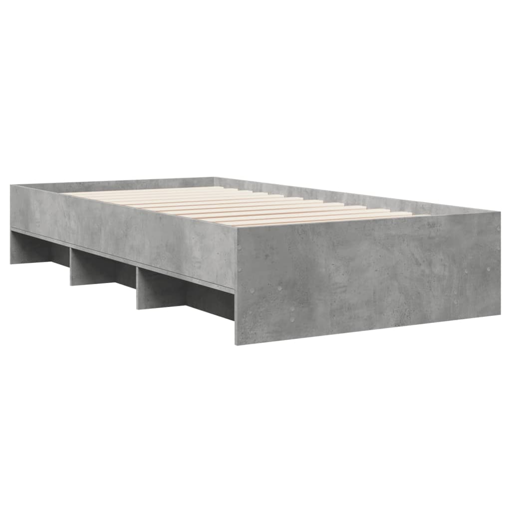 Okvir za krevet boja hrasta 90x200 cm od konstruiranog drva