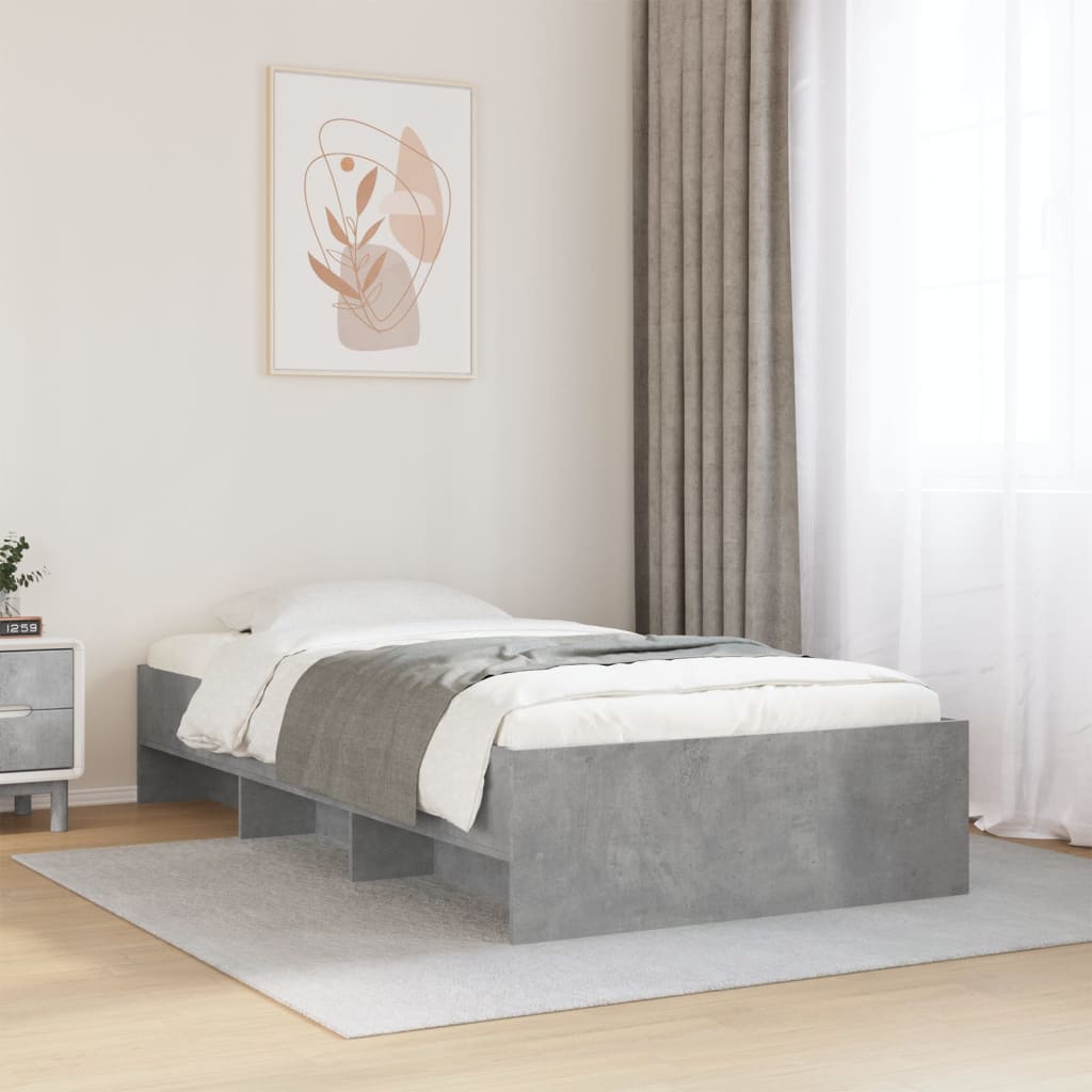 Okvir za krevet boja hrasta 90x200 cm od konstruiranog drva