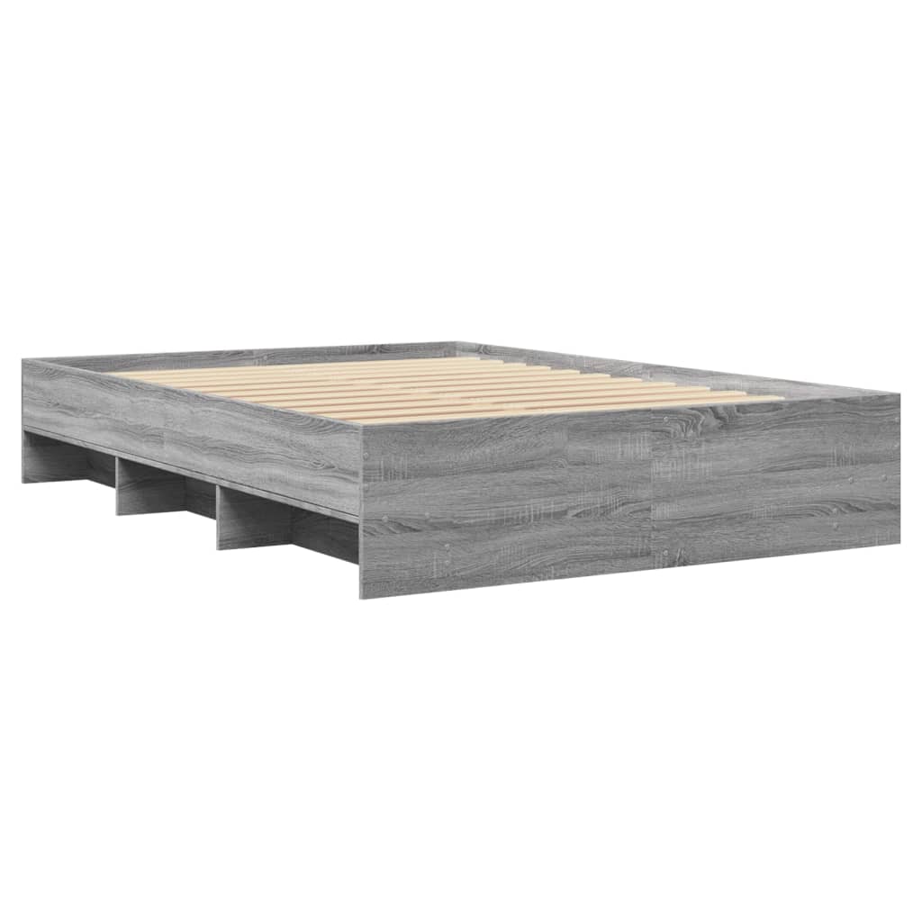 Okvir za krevet boja hrasta 120x190 cm od konstruiranog drva