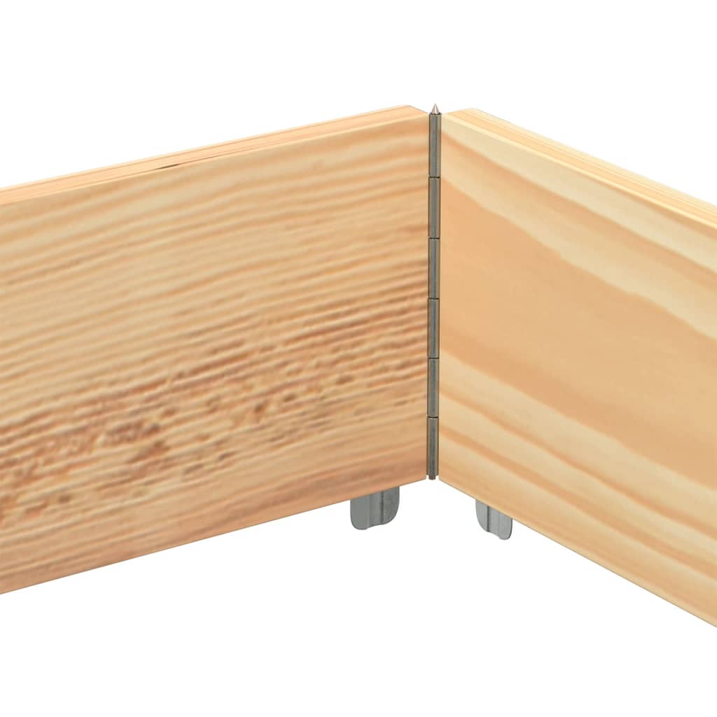 Vrtna sadilica 80x60 cm od masivne borovine